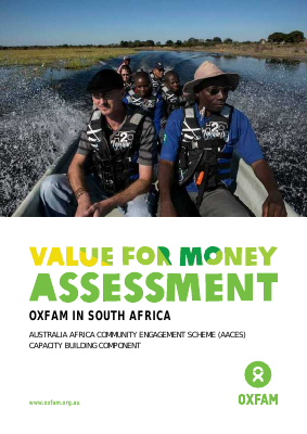 AACES 3Oxfam AACES VfM Assessment South Africa FINAL revised