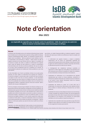 ACBF IsDB POLICY BRIEF French