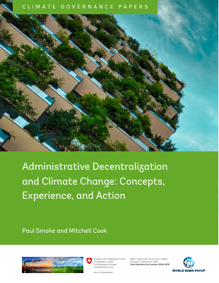 Administrative Decentralization and Climate Change