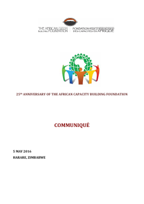 Communique of the 25th anniversary
