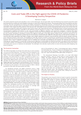 Costs and Trade Offs Fight Against COVID-19