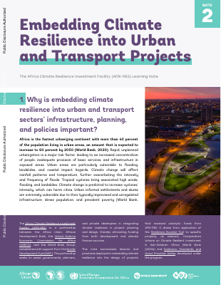 Embedding Climate Resilience