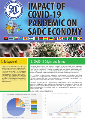 Impact of COVID 19 Pandemic on SADC Economy