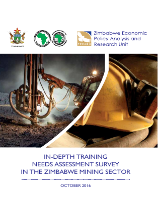 Indepth training needs assessment survey of the Zim mining sector
