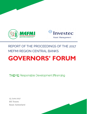 MEfmi 2017 Governors Forum Report