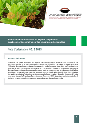 Nigeria french brief policy economic Final