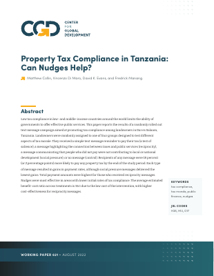 Property Tax Compliance in Tanzania