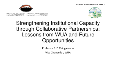 WUA ACBF Presentation