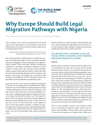 Why Europe Should Build Legal-Migration Pathways Nigeria brief